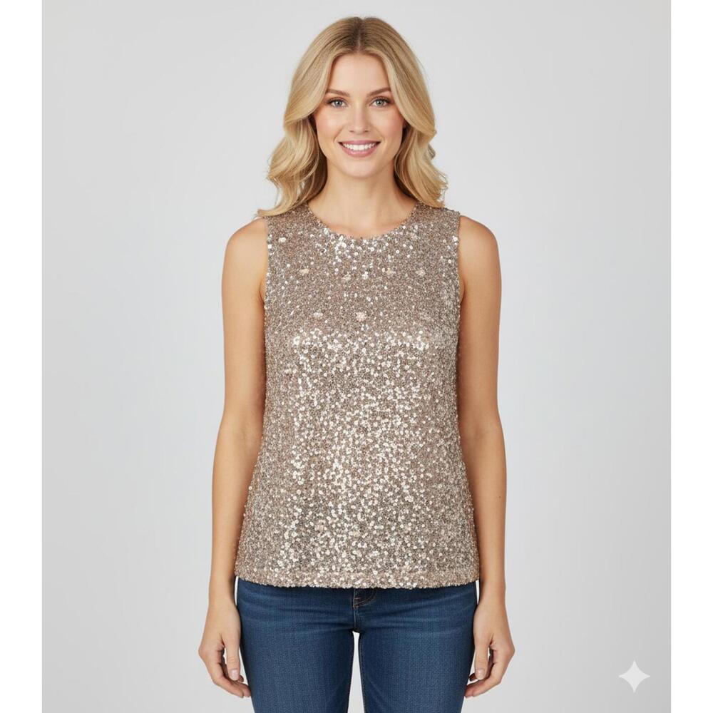 Express Clothing for Women, Shelve-less Sweater With Sequins
